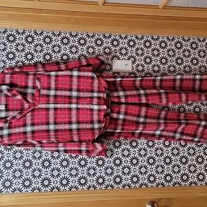 Victoria's Secret Flannel Pj's Set